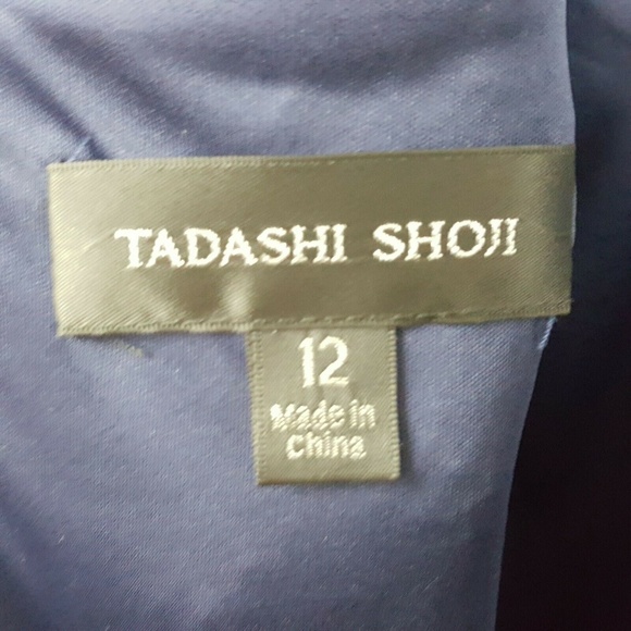 Tadashi Shoji Kalinda Embroidered Trumpet Gown - Picture 8 of 8